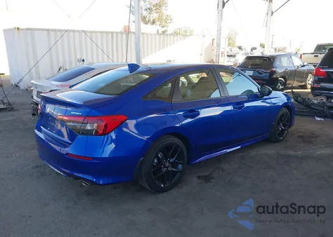 2024 Honda Civic Sport из США, поврежденный, VIN 2HGFE2F55RH550928